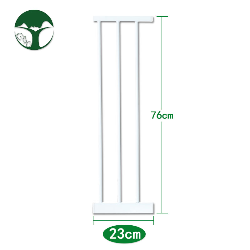 76 High Section 23cm Free Punching Children Safety Door Guard Rail Extension Pieces Pooch Pet Isolation Bar Lengthened Pieces