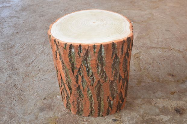Gỗ phân cây thông gốc khắc bàn cà phê cơ sở phân gỗ trang trí trụ tròn phân lớn tấm khung thông thông trụ cột - Các món ăn khao khát gốc Gốc cây làm bàn