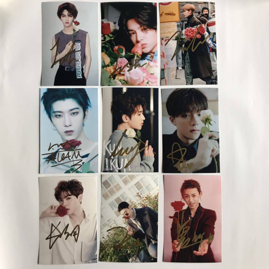 NINE PERCENT Cai Xu Kun Chen Linong Raiju Lin Kaijungtin and other autographs to spot spot