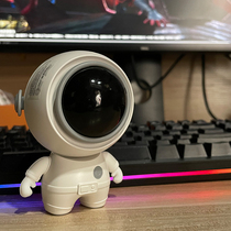 Couples hang neck small fans portable small cosmonauts No leaf charging Mini send boyfriend schoolgirl