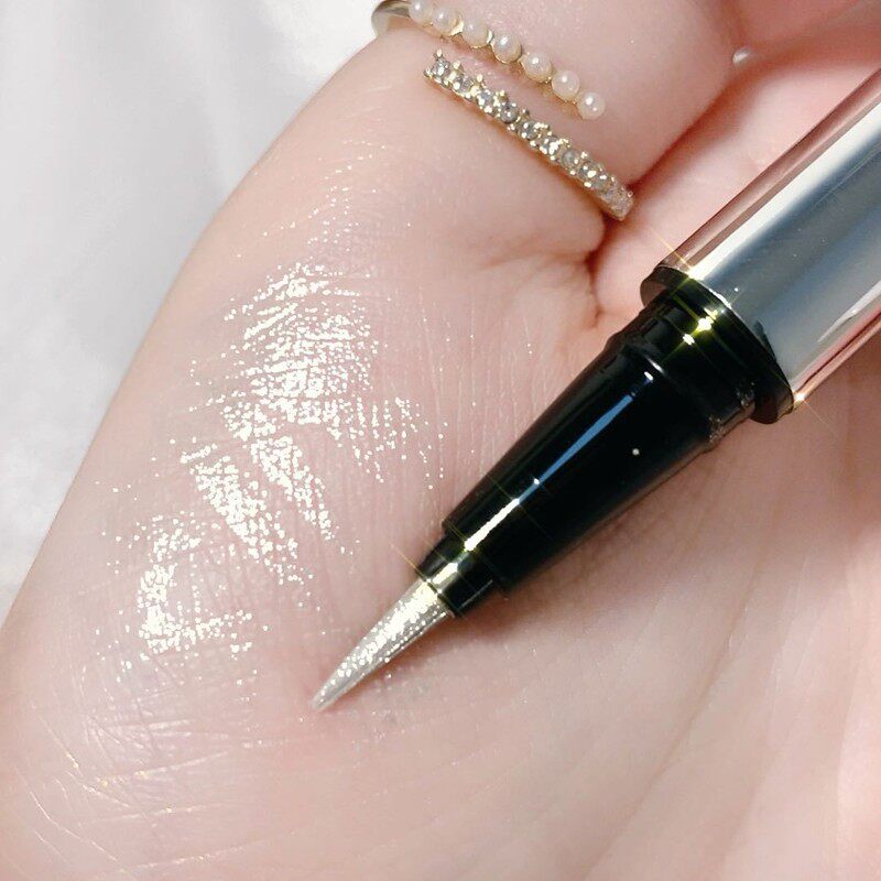 Lying silkworm pen pearlescent brightening eyeliner liquid waterproof and not smudged down to the eye ultra-fine head novice beginner
