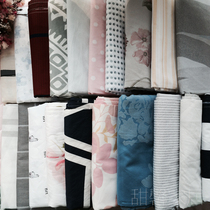 Foreign trade export tail single large printed 230 * 250cm sheet fabric single cotton double soft skin-friendly