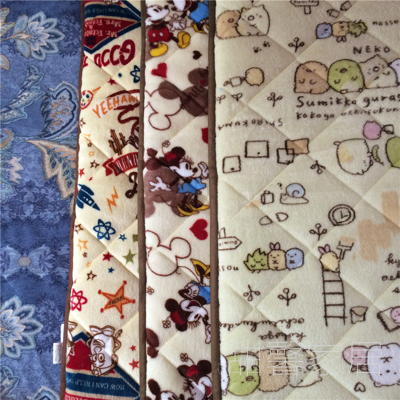 Foreign Trade Tail Single Children Mats Cartoon Thickening Ground Mat Crawl Gaming Mat 120 * 70cm small mat tatami mat