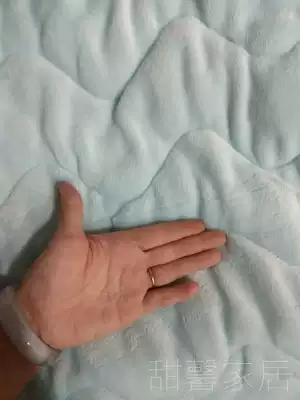 (Defective paragraph does not) clearance foreign trade export day single flannel thickening loss treatment bed pad