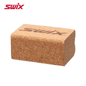 SWIX [滑雪板上蜡工具打蜡软木擦单双板固体爆发蜡天然软木擦单个装]