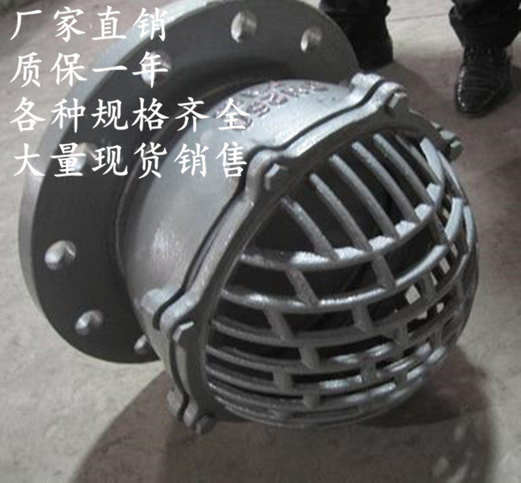 Factory direct sales H42W-6C 10C cast steel flange bottom valve water pump water pipe check Shanghai Fushan valve