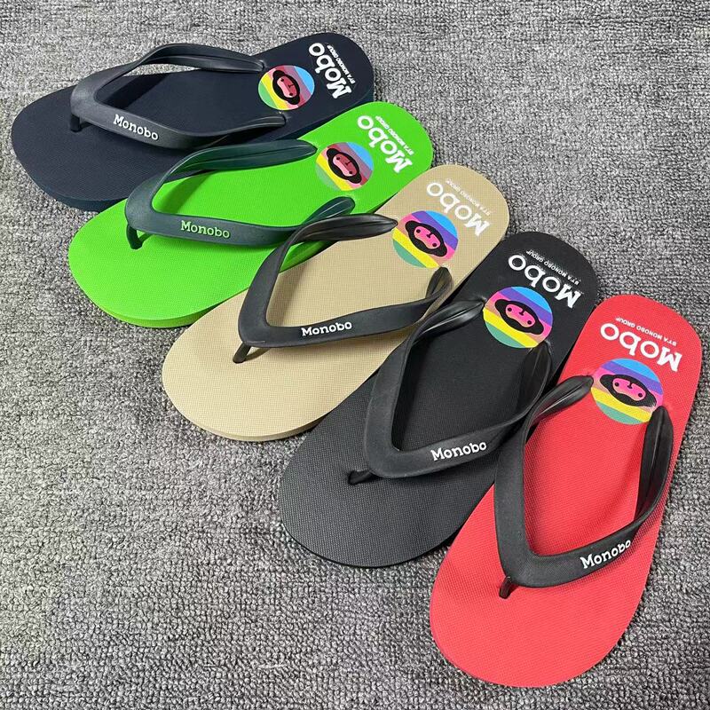 Monobo Thai Little Monkey Men's Flip-Flops Summer Beach Shoes European and American Style Men's Casual Slippers Sandals