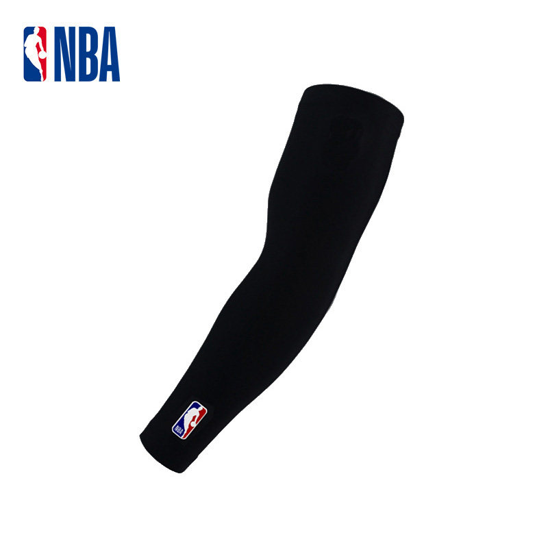 NBA arm pads physical sunscreen men's and women's leisure sports fitness basketball anti-slash elbow pad long version sleeve breathable and comfortable