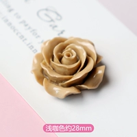 Коричневый 28 -мм световой кофе