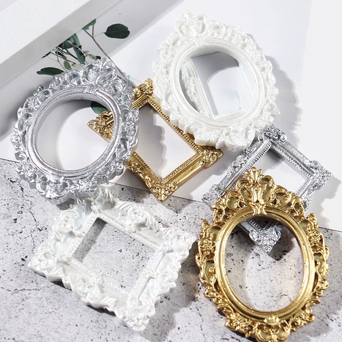 Фоторамка, кремовый мобильный телефон, защитный чехол с аксессуарами ручной работы, DIY