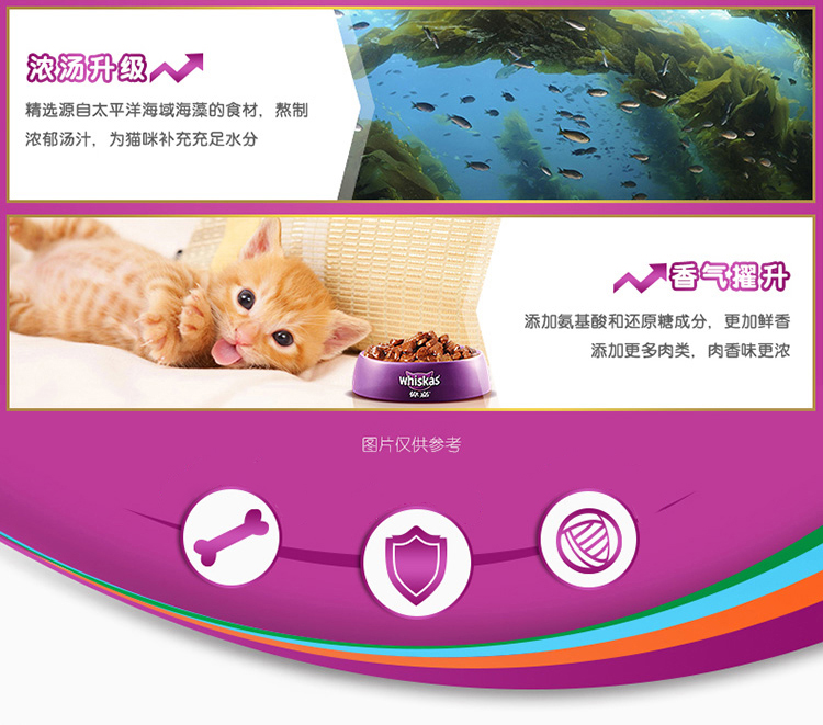 Weijia Miao gói thức ăn cho mèo tươi vào mèo 85g * 24 gói mèo đóng hộp mèo ăn nhẹ bổ sung dinh dưỡng hydrat hóa - Đồ ăn nhẹ cho mèo thức ăn cho mèo giá rẻ