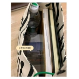 Зебра, шоппер, вместительная и большая сумка на одно плечо, коллекция 2023