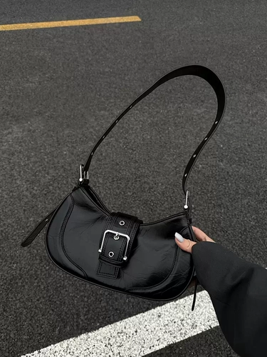 Сумка через плечо, универсальная сумка подмышку, сумка на одно плечо, премиум класс, французский стиль