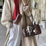 Сумка подмышку, демисезонная сумка через плечо, вместительная и большая барсетка, сумка на одно плечо, в корейском стиле, Южная Корея