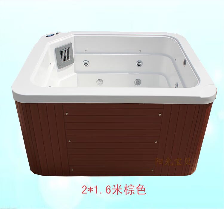 Bể bơi acrylic thiết bị bể bơi cho bé Bộ lọc nhiệt tĩnh bong bóng lướt sóng đa chức năng bể bơi trẻ em - Bể bơi / trò chơi Paddle ho boi tre em