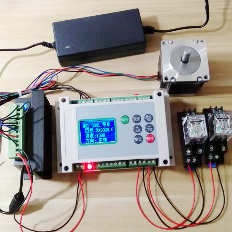 42 57 86 stepper motor controller set single-axis dual-axis programmable stepper driver controller