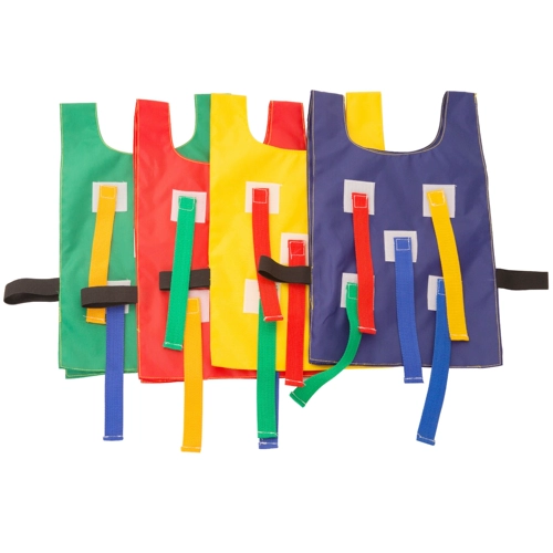 Детский сад утренний хвост Grab Game Vests Outdoor Цветный бар Физическое предложение дети разрывают знаменитые бренд родителей -дети