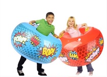 Childrens outdoor physical fitness team toys inflatable bump bump collision bucket sensory training touch ball inflatable toys
