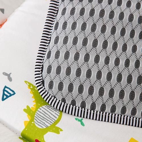 Кроватка, матрас, хлопковый нескользящий коврик для сна для детского сада, 1.2м