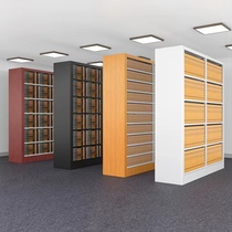 Zhipai school library bookshelf file information rack bookstore home bookshelf single and double-sided voucher book file rack