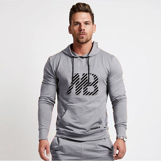 Áo len nam hoodie mùa thu và mùa đông mẫu áo khoác thủy thủ thể thao giản dị dài tay bộ đầu thanh niên tập thể dục màu đỏ với cùng một đoạn áo thun nam tay dài cổ bẻ
