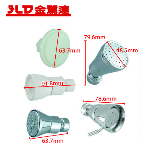 Supercharged shower four-inch small hanging head hotel hotel school bathroom special small shower shower