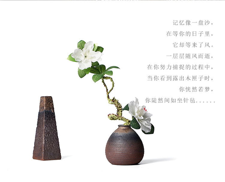 Japanese do the vase idea contracted furnishing articles desktop ceramic flower home office in hydroponic flower zen restoring ancient ways