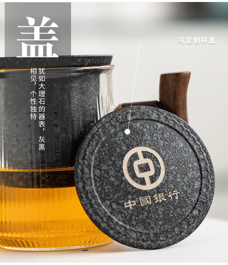 Thermostat heating glass ceramic cup pad insulation base office lovers warm the teapot cup of hot milk