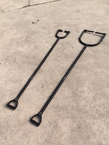 Riot-proof one-piece black steel fork customized one-piece black rebound steel fork waist fork and leg fork