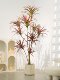 Nordic ins Style Artificial Green Plant Dragon Blood Tree Millennium Tree Fake Green Plant Potted Multi-Head Indoor Floor Decoration for Living Room
