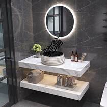 TAOe light luxury slate bathroom cabinet combination Internet celebrity hotel B&B bathroom art basin washbasin