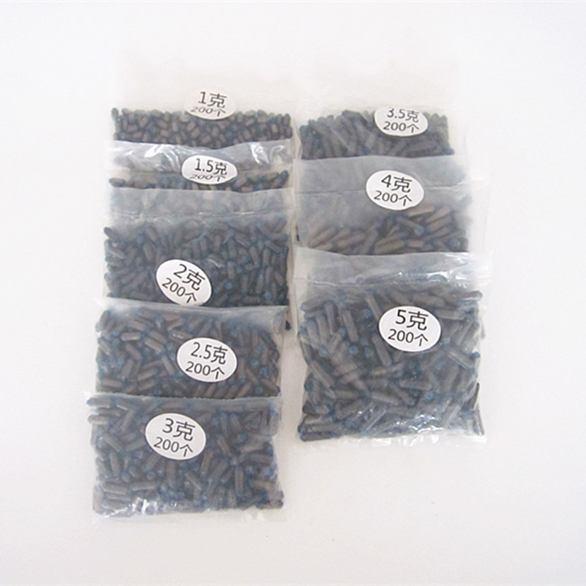 Lead skin lead sinker fast lead through core lead sinker with lead fishing sinker fishing supplies fishing equipment