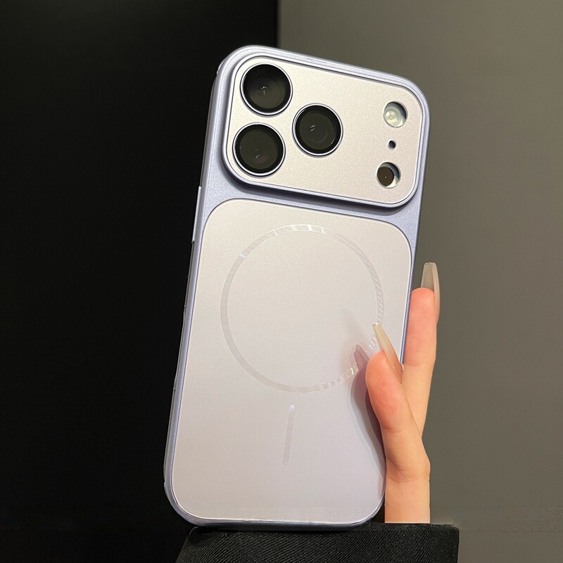 Suitable for Apple 17 Pro Max Phone Case, New Model 2026, Instantly Transforms into a 17 with Large Window Design, iPhone 17 Pro Max Magnetic Full-Cover Case, 15 Pro Matte Skin Feel, 14 Purple, 13 Super Stylish Air Protective Case