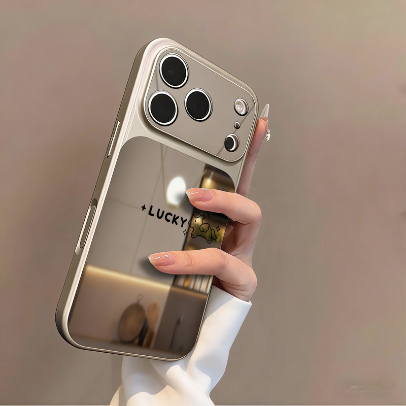 Suitable for Apple 17 Pro Max Phone Case, New Model 2026, Good Luck Soon, iPhone 16 Pro Max Large Window Mirror Surface, 15 Pro Full Coverage, High-End Feel, 14/13 Super Stylish Unique Air Case Suitable for Apple 17 Pro Max Phone Case, New Model 2026, Good Luck Soon, iPhone 16 Pro Max Large Window Mirror Surface, 15 Pro Full Coverage, High-End Feel, 14/13 Super Stylish Unique Air Case