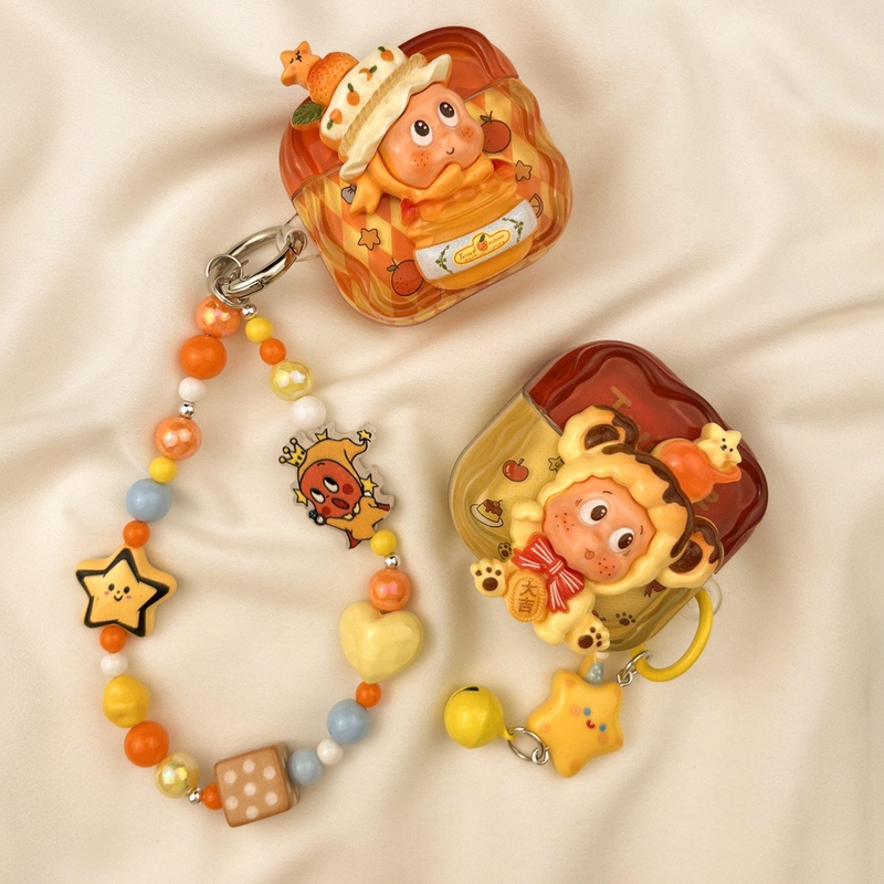 Suitable for Huawei Freeclip2 Earphone Case Protective Cover New 2026 Cute Doll Freebudsse3/2 Super Popular with Lanyard Freebuds6I Silicone Wireless Bluetooth Female Model Cartoon