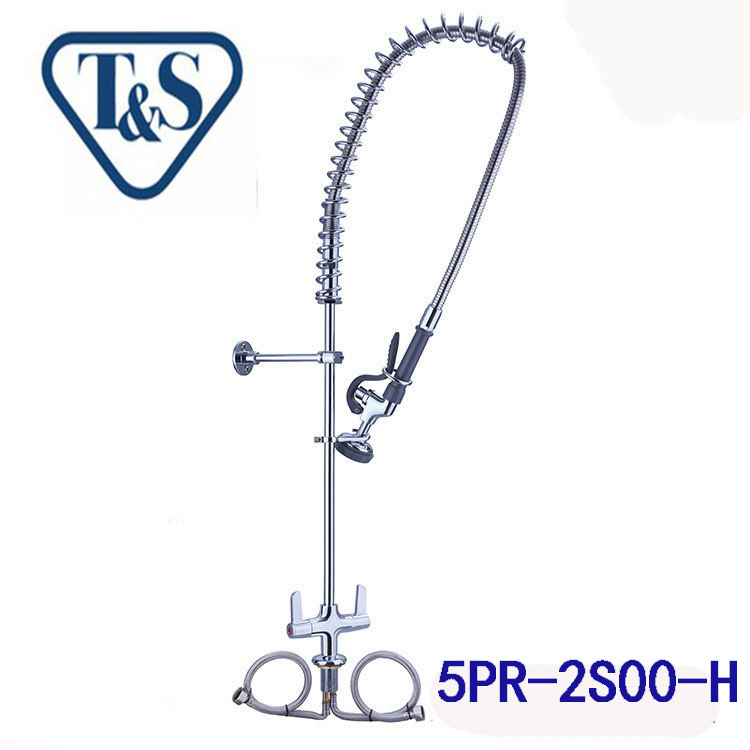 High-Quality Genuine T&S Tianshi Shower Faucet Hotel Commercial Kitchen High-Pressure Rotating Faucet 5Pr-2S00-H High-Quality Genuine T&S Tianshi Shower Faucet Hotel Commercial Kitchen High-Pressure Rotating Faucet 5Pr-2S00-H