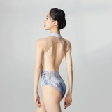 Санша Санша балетный танец женская печатная печать со льдом шелковая фигура йога танцевальная практика