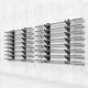 Barbell Rack Wall Storage Rack Storage Bar Rack Gym Professional Wall-Mounted Rack Curved Bar Olympic Bar Display Rack