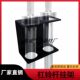 Wall-Mounted Barbell Rack for Single and Double Bars, Home Storage Rack, Space-Saving Rack, Olympic Bar Storage Rack, Gym Accessories