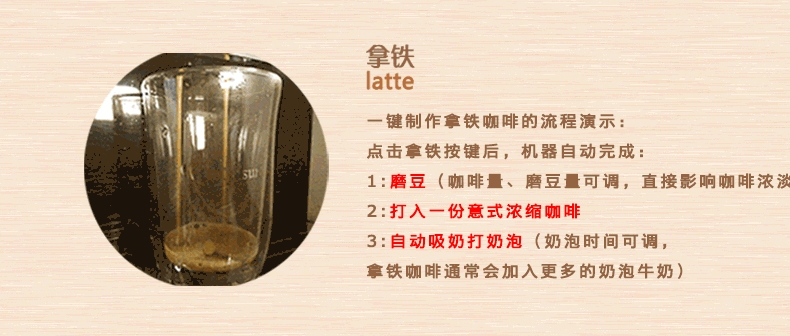 德 DE-180 một nút ưa thích máy pha cà phê espresso tự động cho người tiêu dùng và văn phòng thương mại mới xay 19 pa - Máy pha cà phê máy pha cà phê philips hd7447