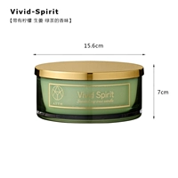 Somcred Candle Vivid Spirit (Ø15.6xh7cm)