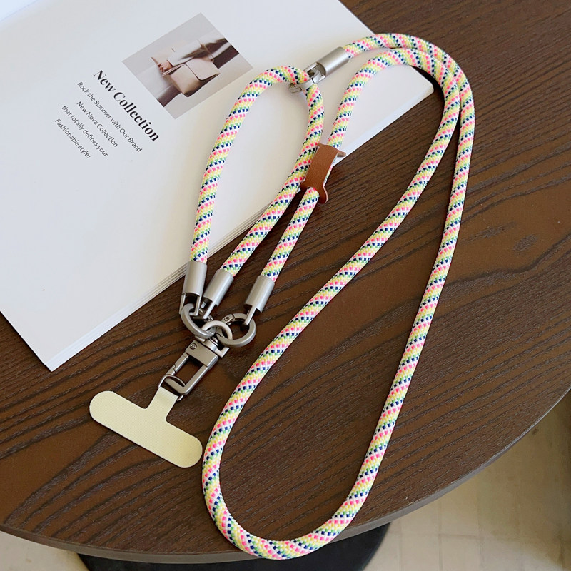 Three-In-One Phone Lanyard, Wrist Lanyard, Camera Lanyard, High-End Accessory, Original Pendant, Anti-Drop Chain, Crossbody Strap