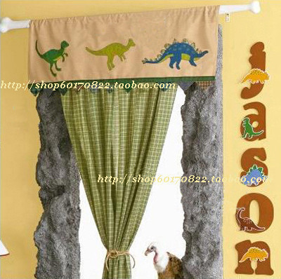 Cretaceous * featured-embroidered appliquet appliquet with embroidered curtain-screen door curtain partition window hanging curtain window mantle