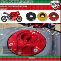 Italy CNC modified Ducati quick release fuel tank cover refueling port SuperSport 950 full speed
