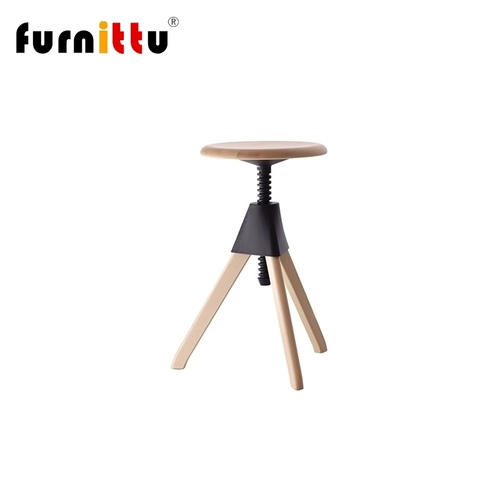 furnittu Классическая дизайнерская мебель Tom -Jerry Stool Studio Studio Случайный барный стул