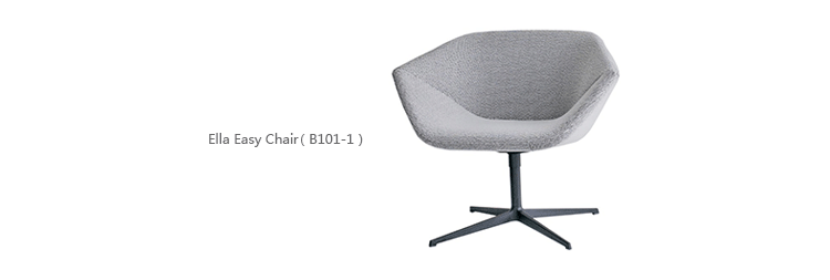 Nội thất thiết kế sáng tạo nội thất ella ghế dễ dàng Ella ghế đơn giản sofa da thật