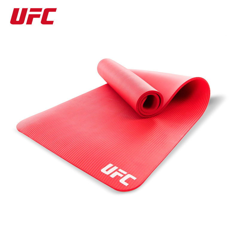 UFC NBR Training Mat Yoga Mat Mat for Home Female and Female Fitness Mat Non-Slide Beginners Mat Non-Slide Environmental Protection