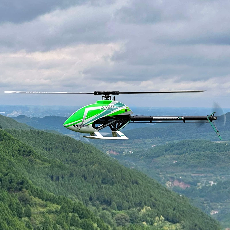 Пультовая управляемая модель самолета OMPHOBBY Langyu M4 MAX с 3D криволётный эффект полета, вертолет 400 420