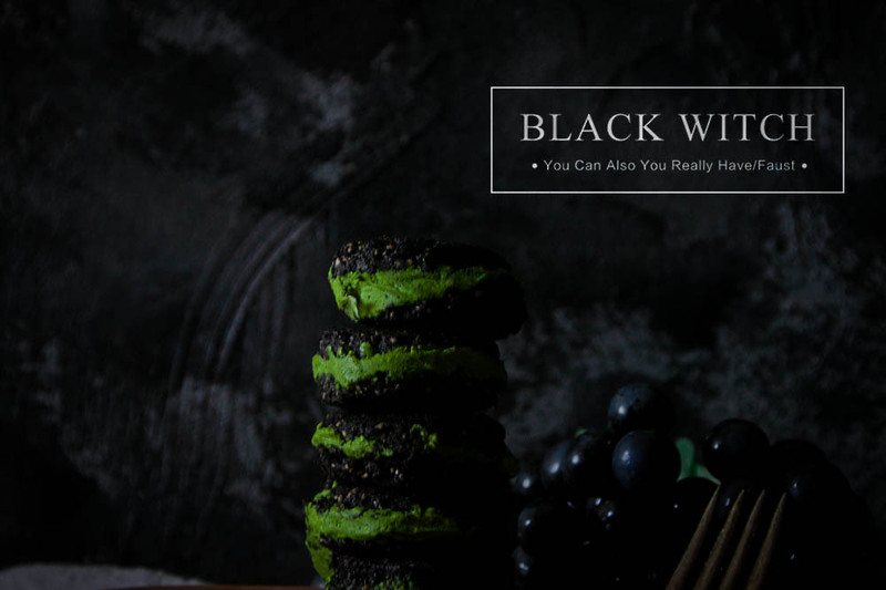 【Birthday Series·In Praise of Time】Bamboo Charcoal Flourless Butterless Sugar-Free Carbon Control Black Cocoa Uji Matcha