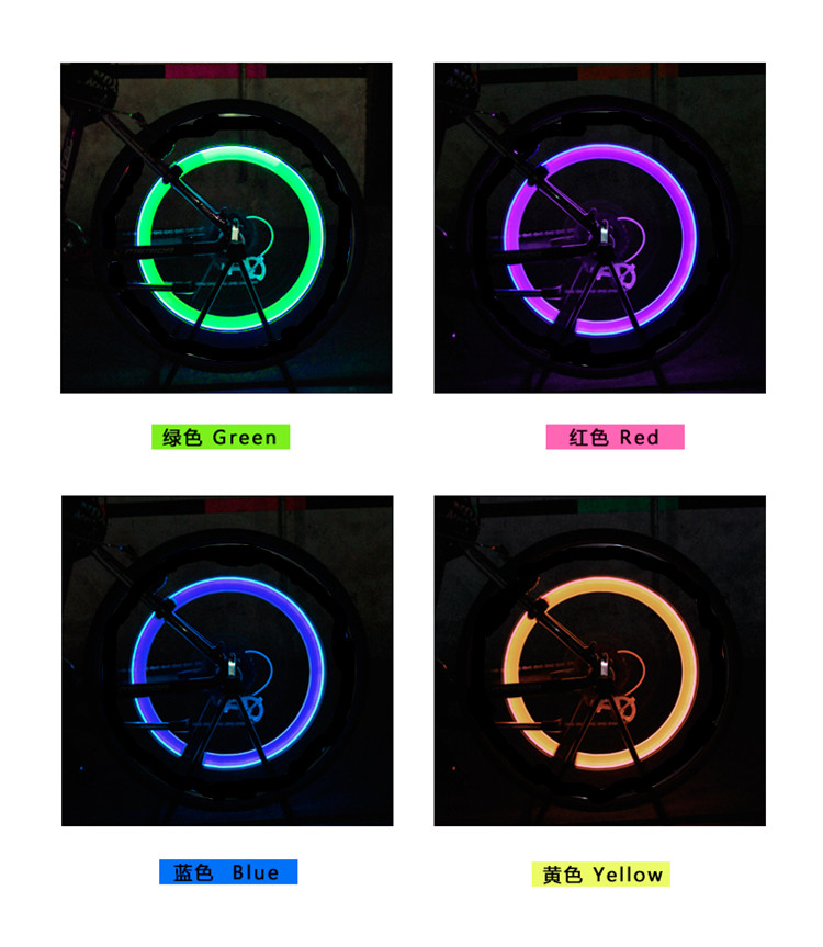 Lumière vélo - feux de Valve - Ref 2398735 Image 8